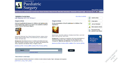 Desktop Screenshot of afrjpaedsurg.org